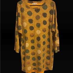 Polka Dot Long Sleeve Top